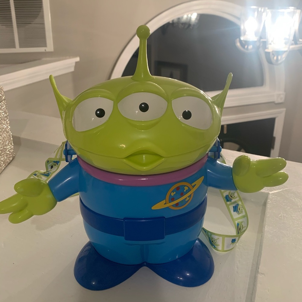 Toy story Alien popcorn bucket from Disney parks